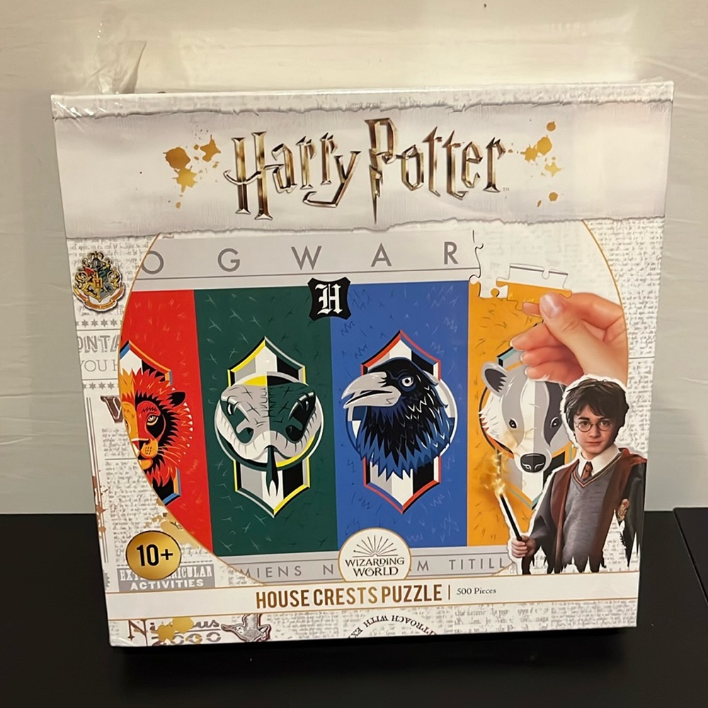 Harry Potter House Crest 500 Piece Puzzle